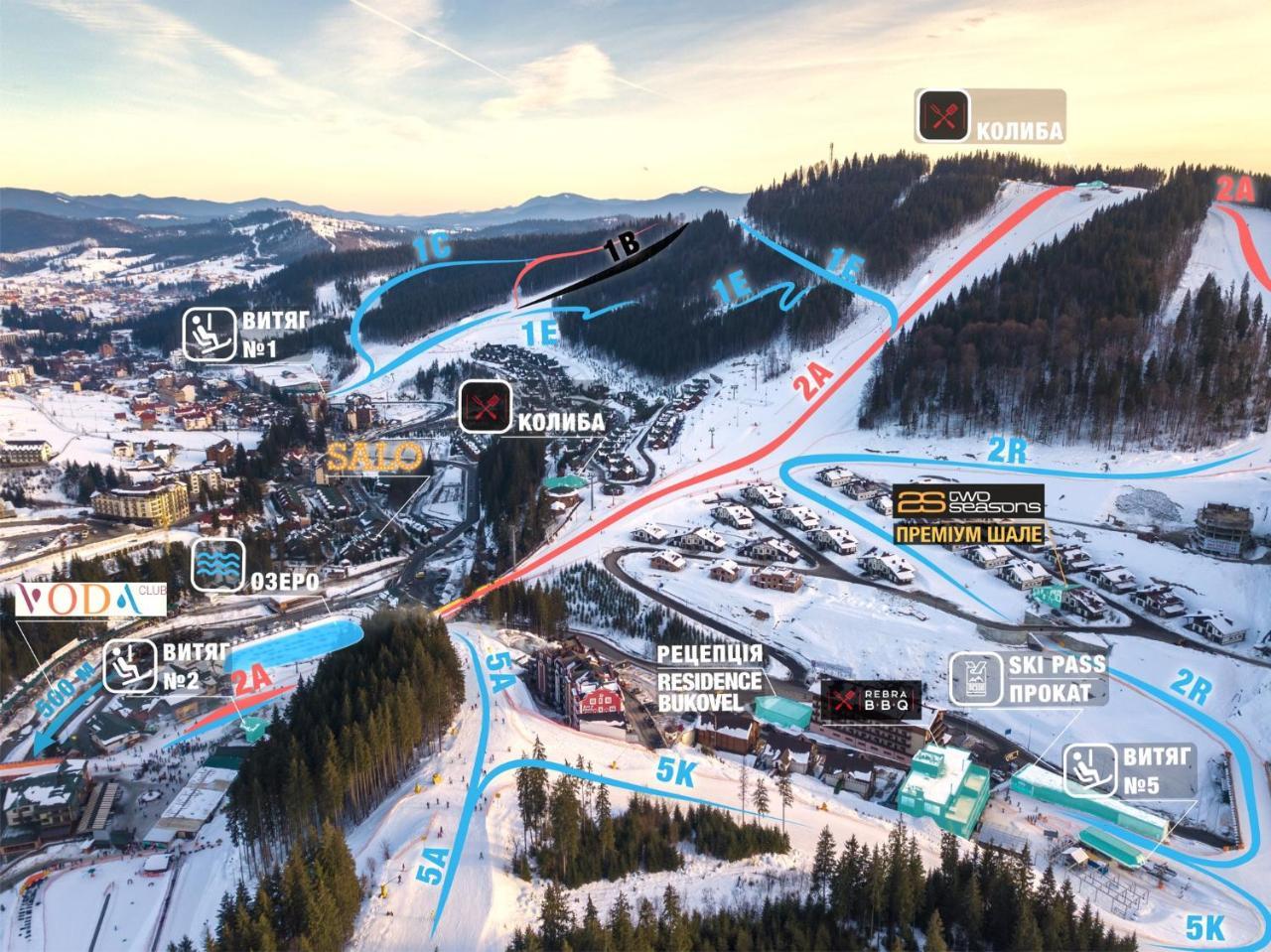 Chalet Twoseasons Bukovel Exterior foto